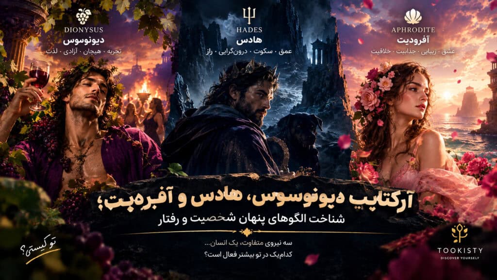 آرکتایپ دیونوسوس هادس و آفرودیت در شناخت شخصیت و رفتار انسان